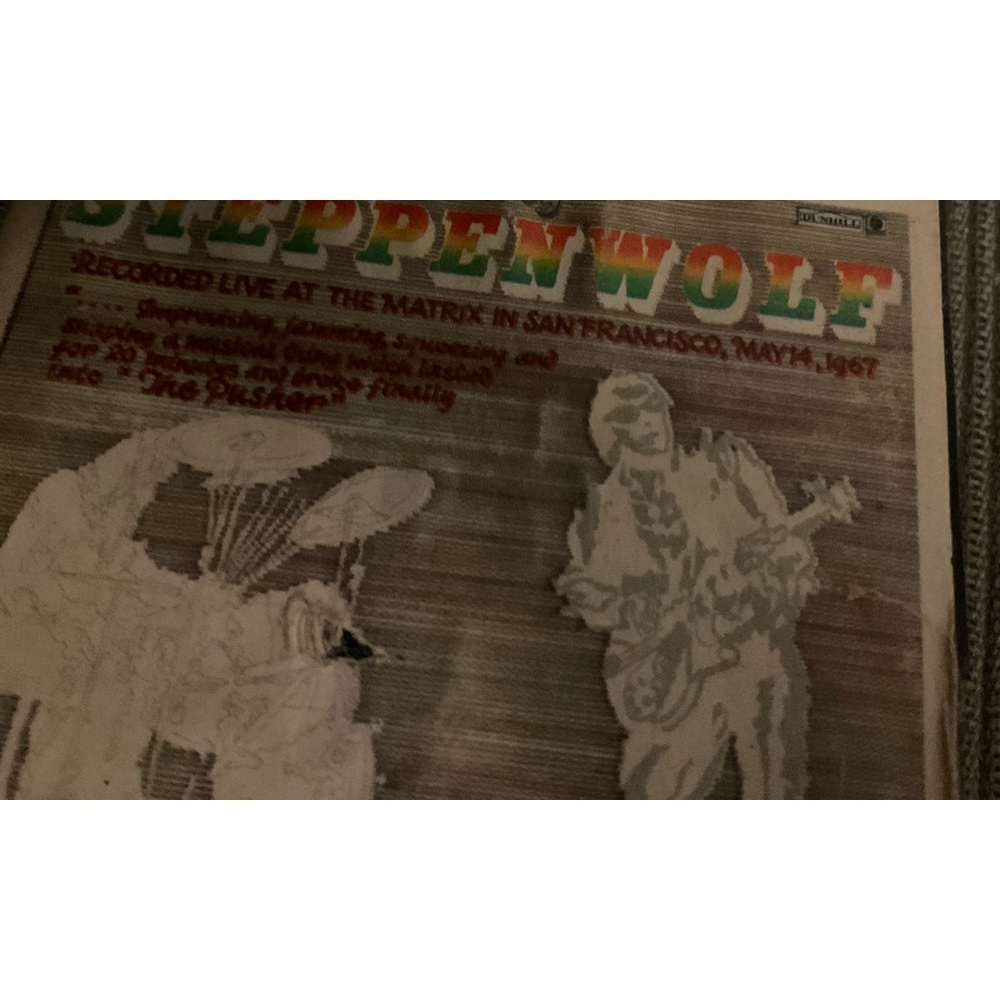 Steppenwolf rare 1967 live cassette tape.original release box and tape Ampex